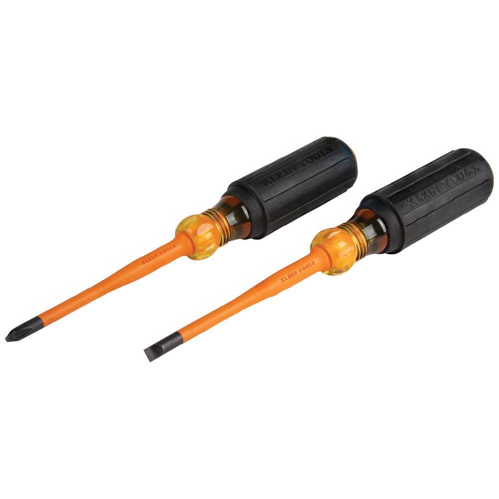 Klein Tools Slim-Tip Insul Screwdrivers 2-pc - Flockneti