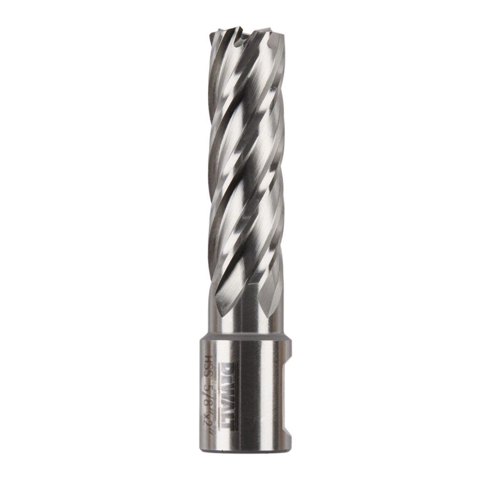DEWALT Annular Cutter 5/8″ X 2″ HSS 3/4″ Weldon - Flockneti