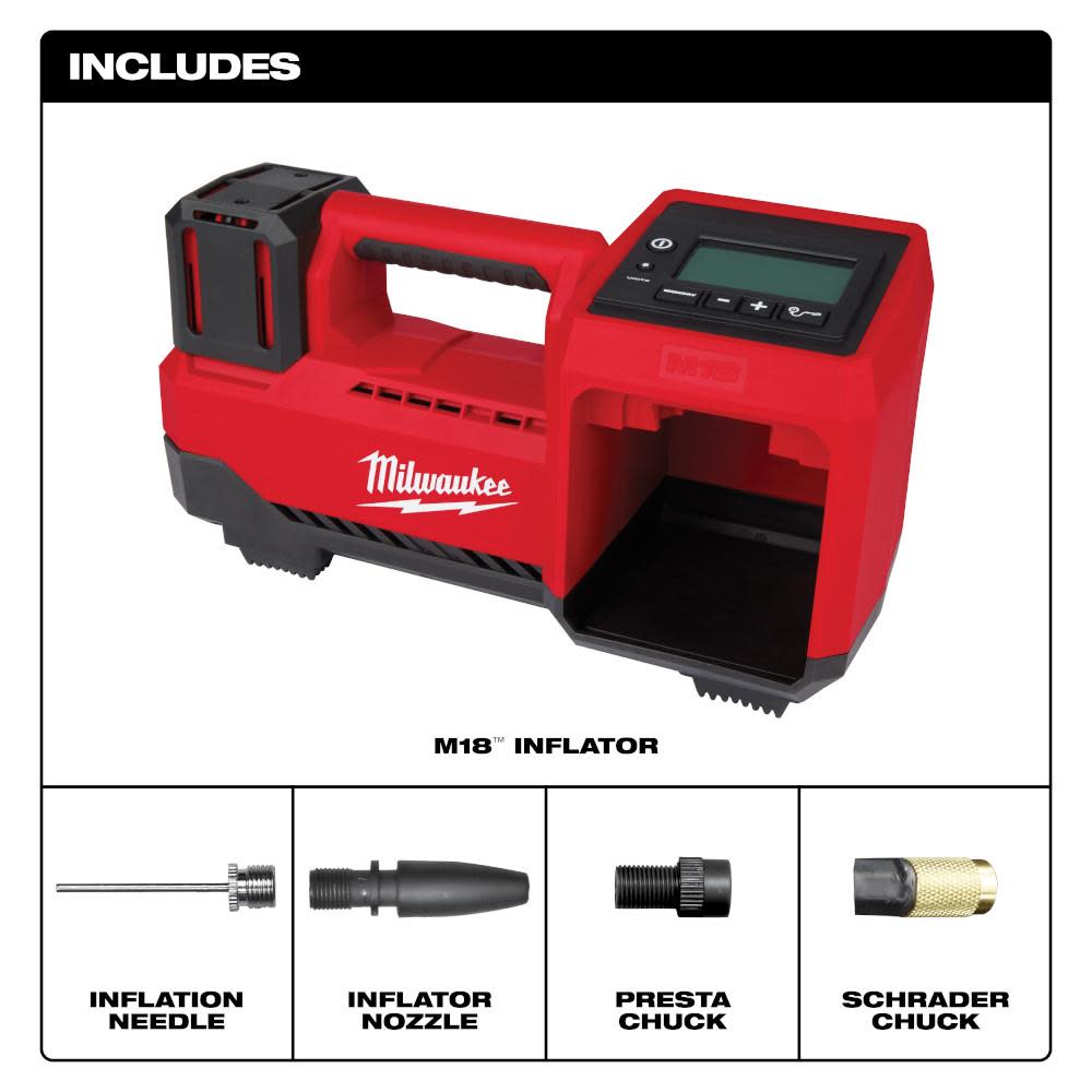 Milwaukee M18 Inflator - Flockneti