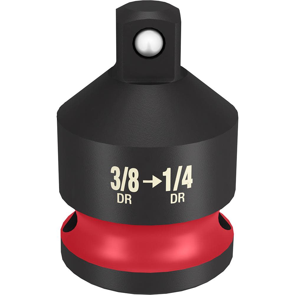 Milwaukee SHOCKWAVE Impact Duty Reducer 3/8″ Drive to 1/4″ Drive - Flockneti