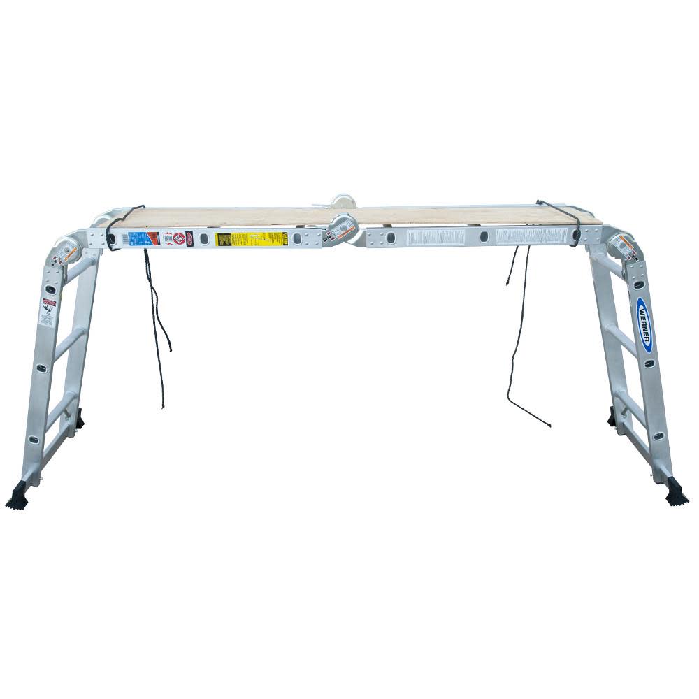 Werner 6 Ft. Type IA Folding Multi-Ladder - Flockneti