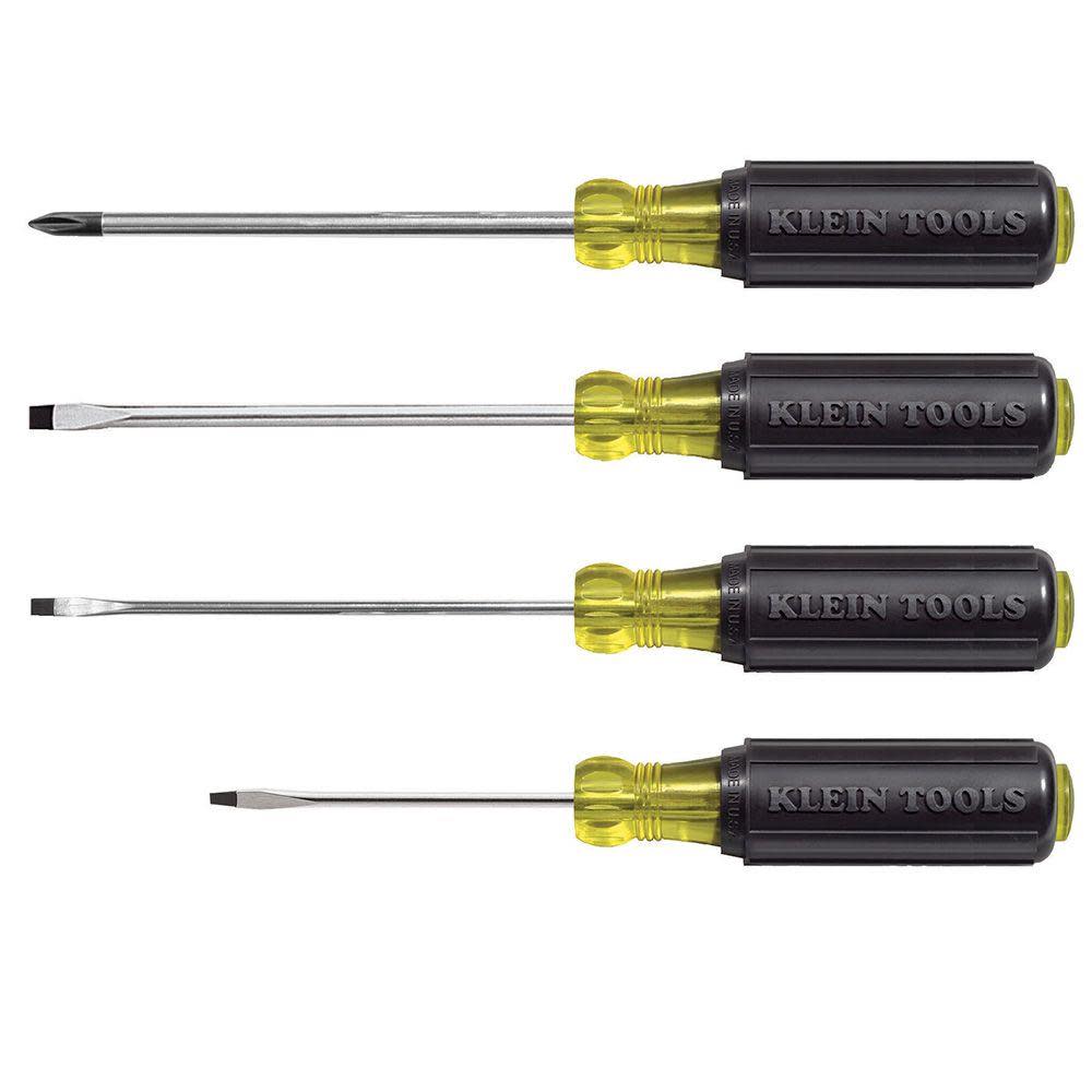 Klein Tools Mini Cushion-Grip Screwdrivers 4 Pc - Flockneti