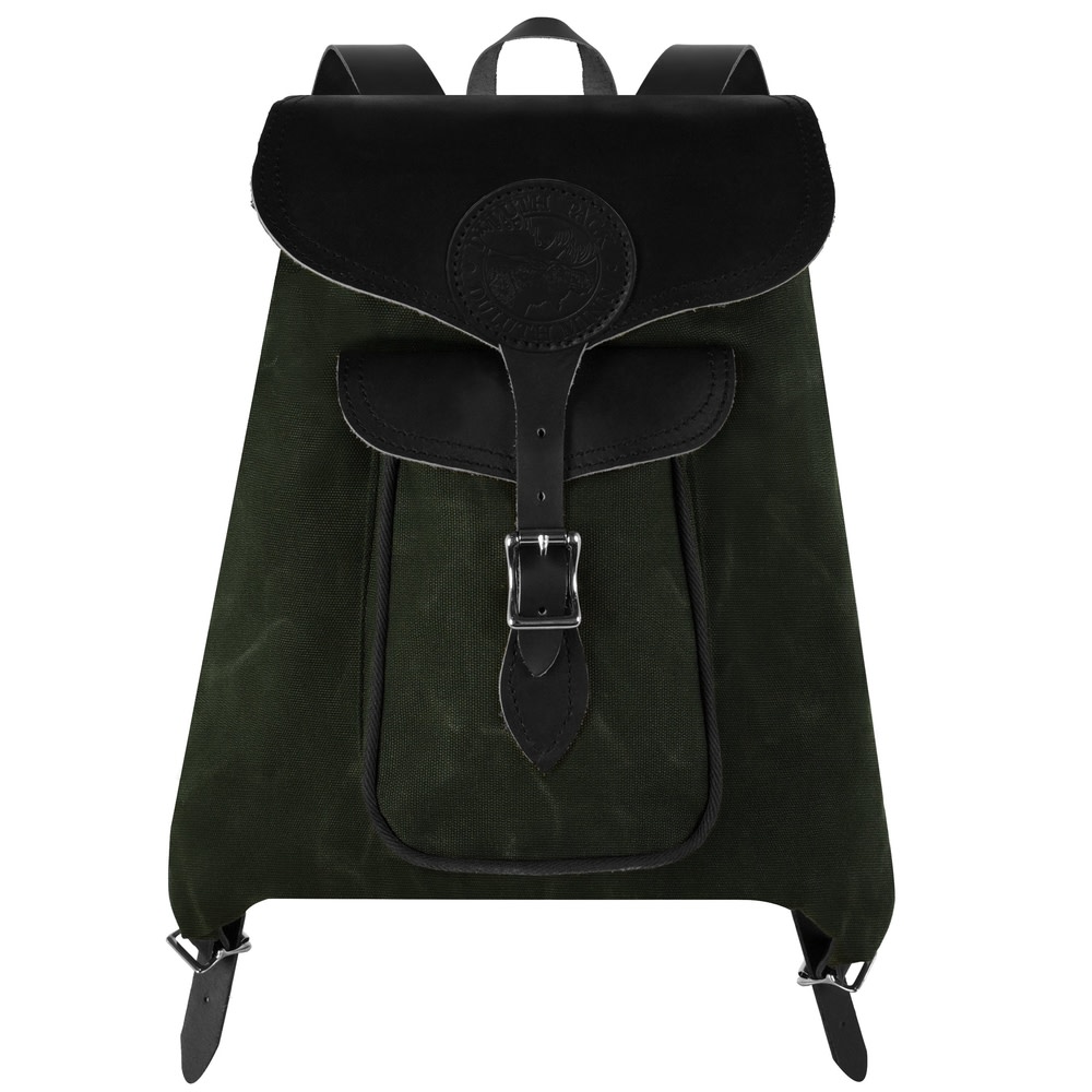 Duluth Pack Rucksack Backpack – Waxed Olive Drab - Flockneti
