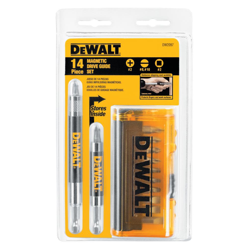 DEWALT 14-Piece Screwdriver Guide Set - Flockneti