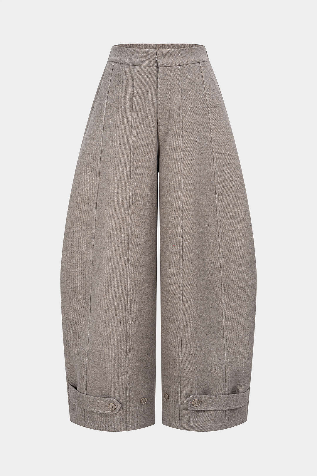 Solid Pocket Wide Leg Pants - Flockneti