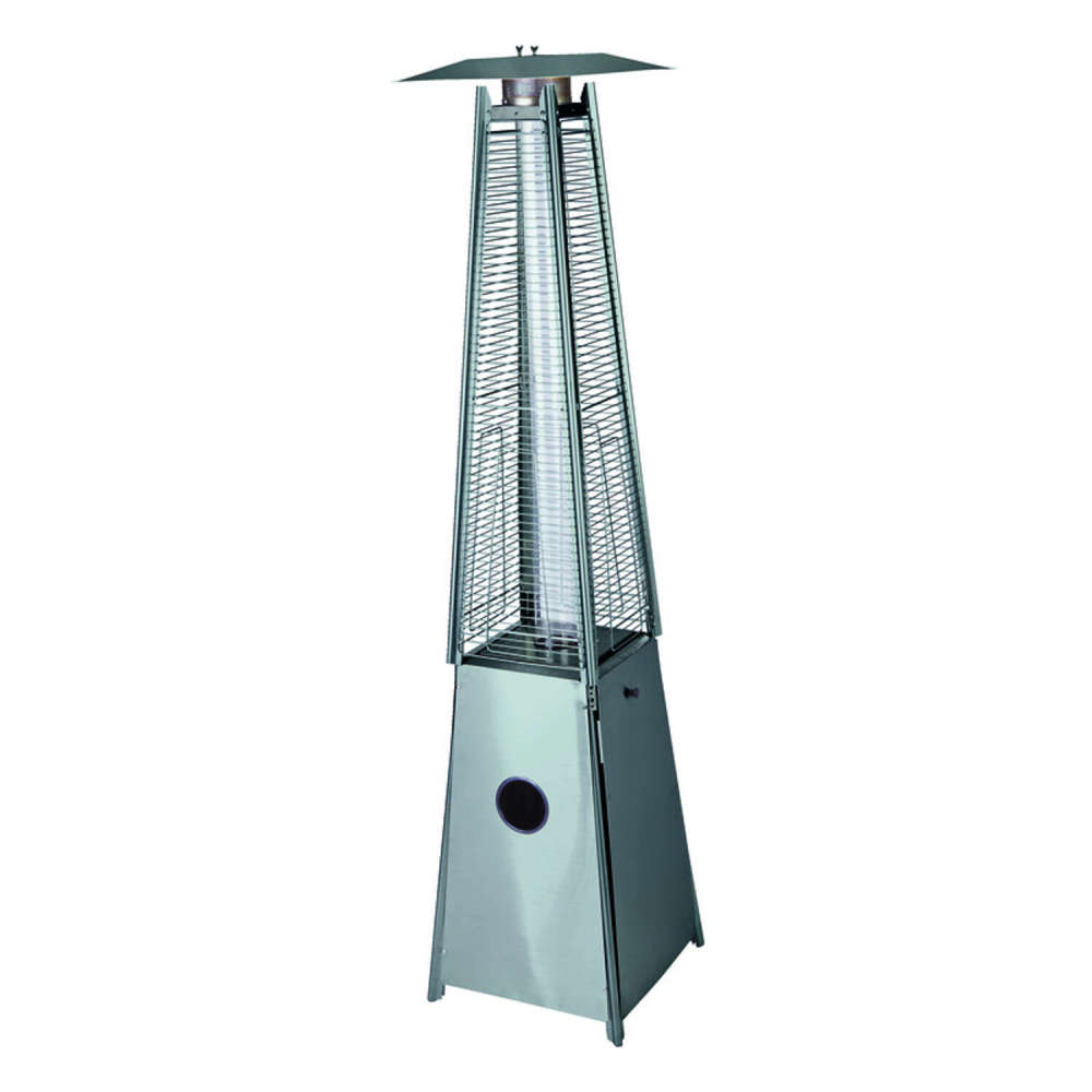 Living Accents Pyramid Patio Heater 40000 BTU Stainless Steel - Flockneti