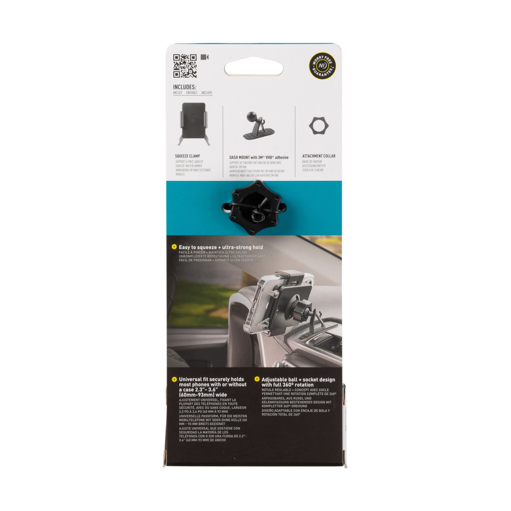 Nite Ize Squeeze Universal Dash Mount - Flockneti
