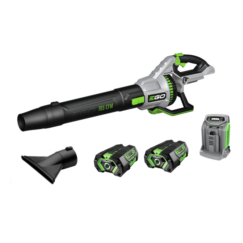 EGO POWER+ Blower 765 CFM Kit with 2 x 5Ah Batteries - Flockneti