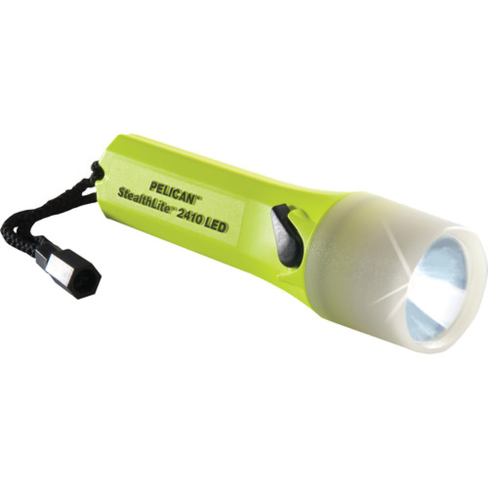 Pelican STEALTHLITE 2410PL FLASHLIGHT – YELLOW - Flockneti