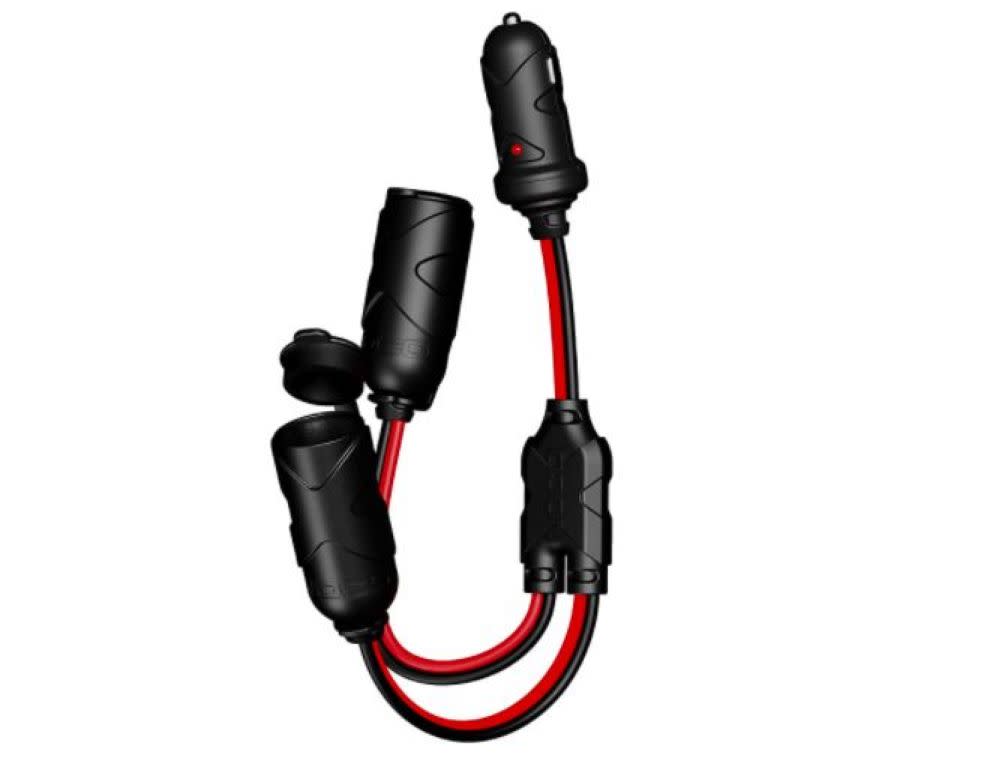 Noco 12V 15A Adapter Plug with 2 Way Splitter - Flockneti