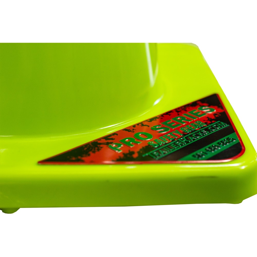 Green Touch Pro Series 18″ Safety Cone Neon Green 3pk - Flockneti