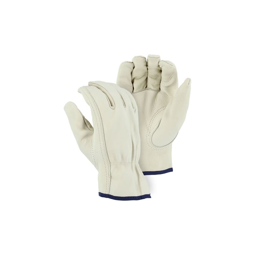 Majestic Glove BC Grade Cowhide Drivers Glove Beige 2X - Flockneti