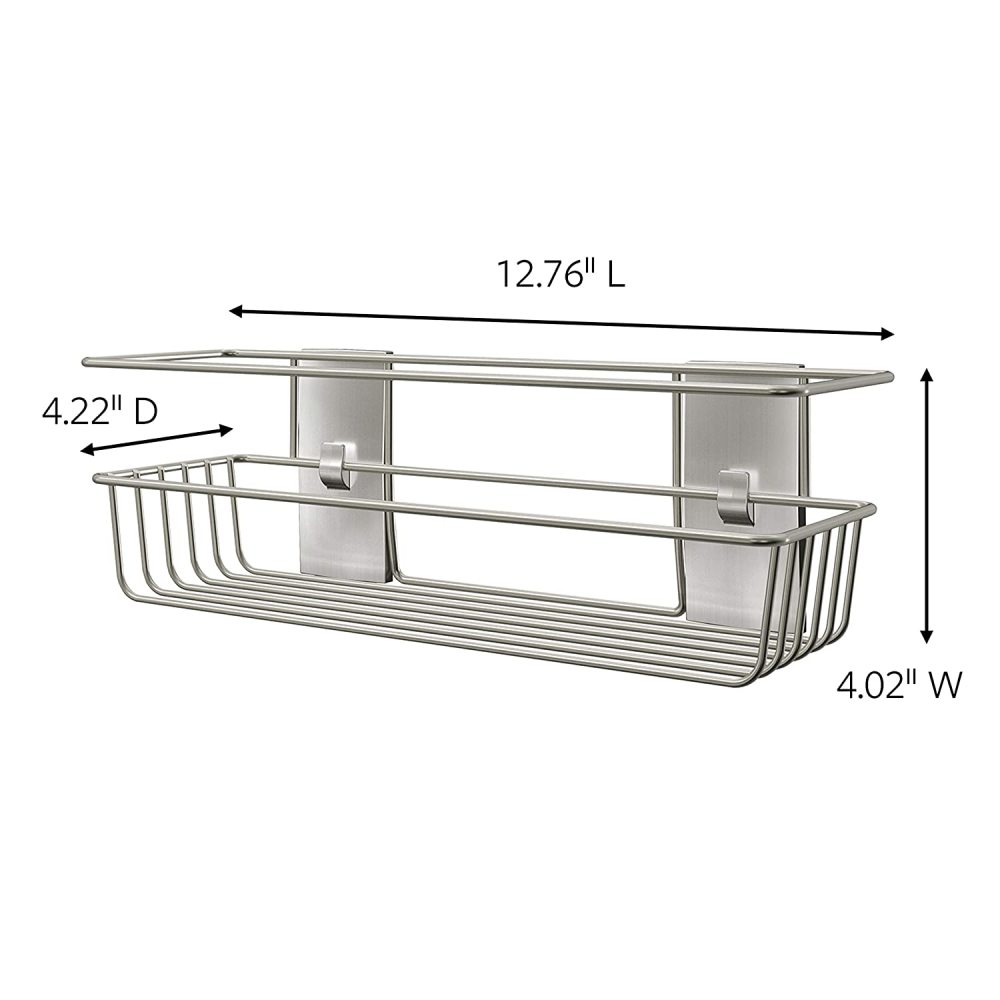 3M Command Satin Nickel Shower Caddy - Flockneti