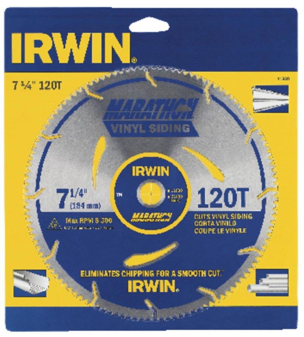 Irwin Saw Blade 7-1/4 In. 120T Vinyl Cutting Card - Flockneti