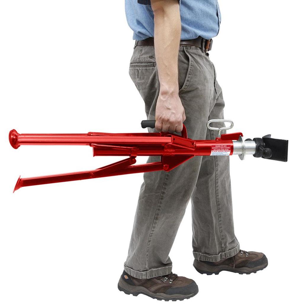 Reed Mfg JFV Folding V-Head Jackstand - Flockneti