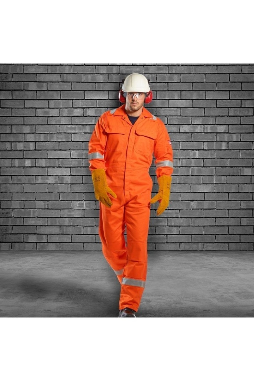 Portwest Orange Bizweld Iona Coverall – XL - Flockneti