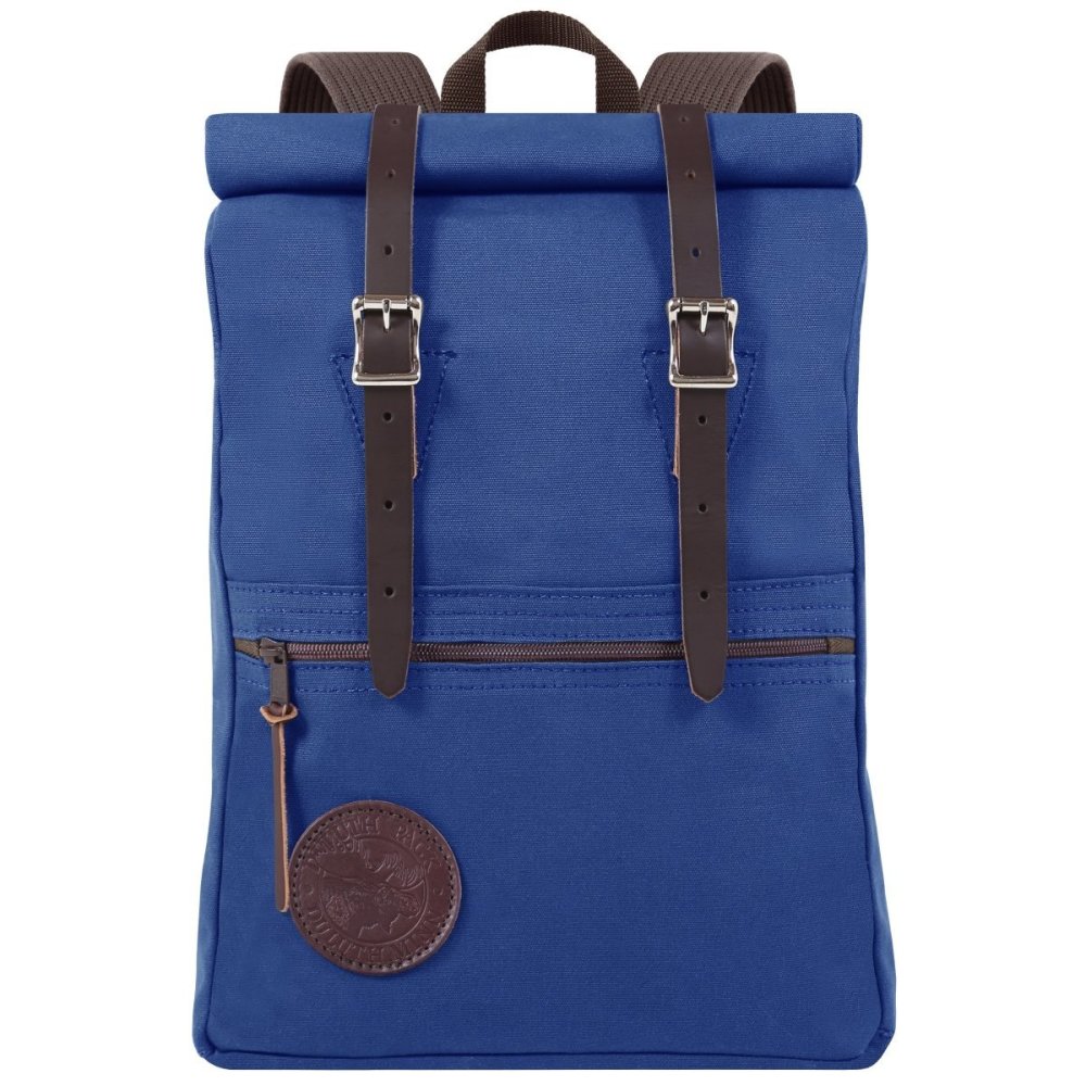 Duluth Pack 13 Liter Capacity Royal Blue Roll Top Scout Pack - Flockneti