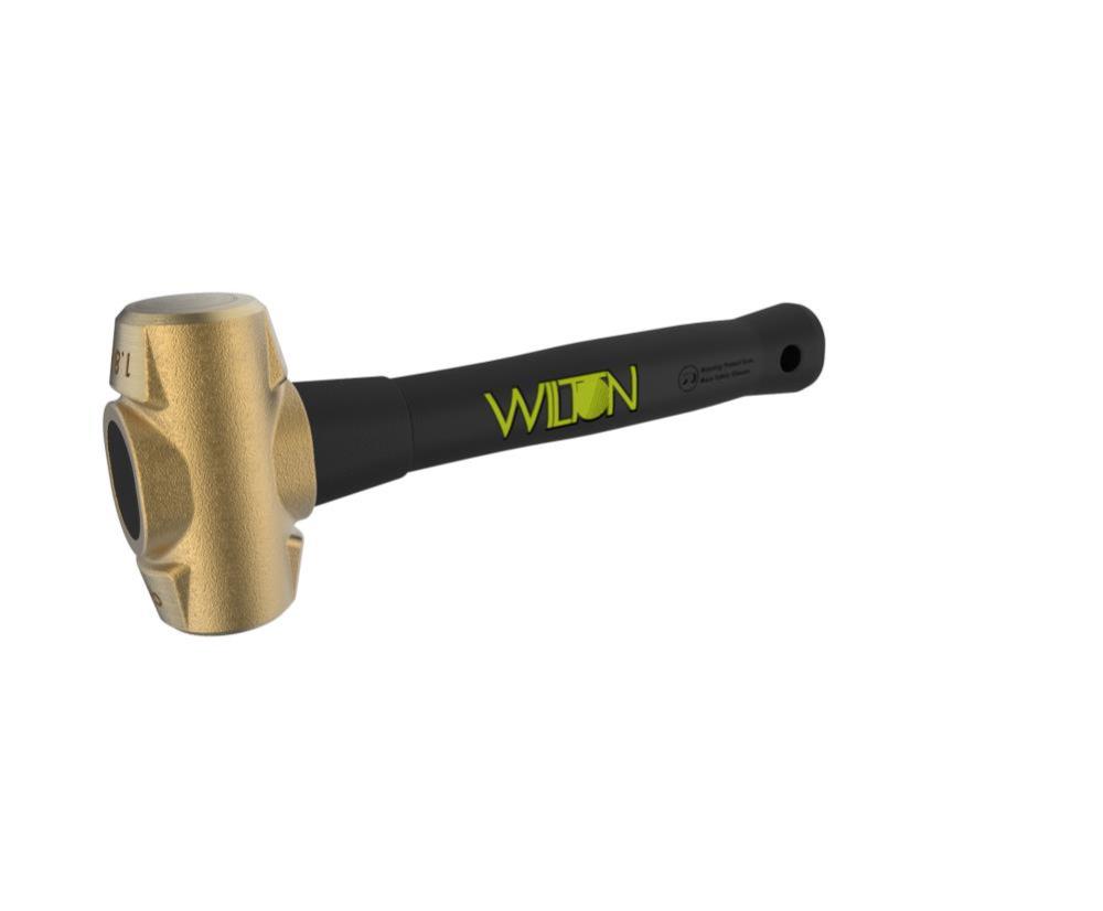 Wilton 4 lb Head 12 In. BASH Brass Sledge Hammer - Flockneti