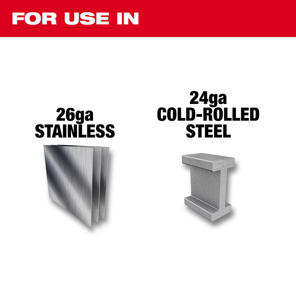 Milwaukee Lightweight Tinner Replacement Blades - Flockneti