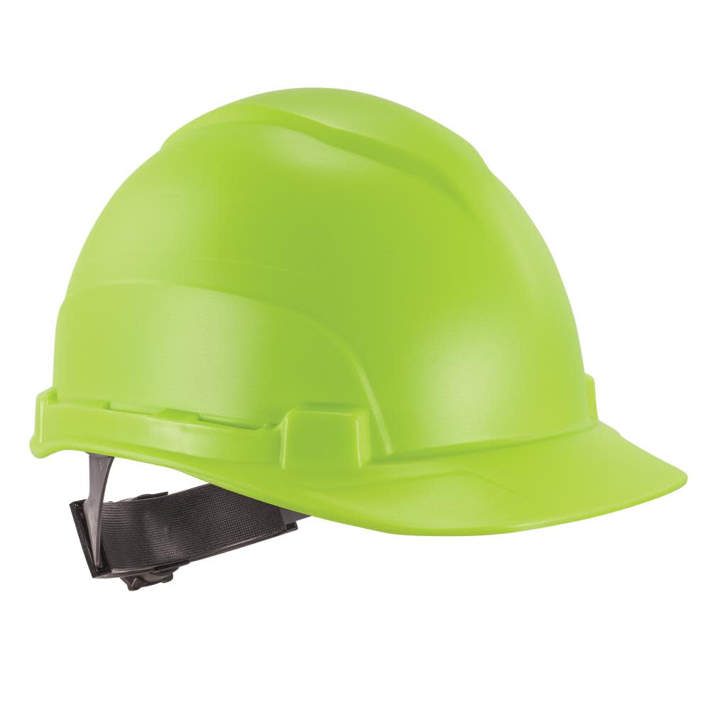 Ergodyne Skullerz 8967 Lime Lightweight Cap Style Hard Hat Class E - Flockneti