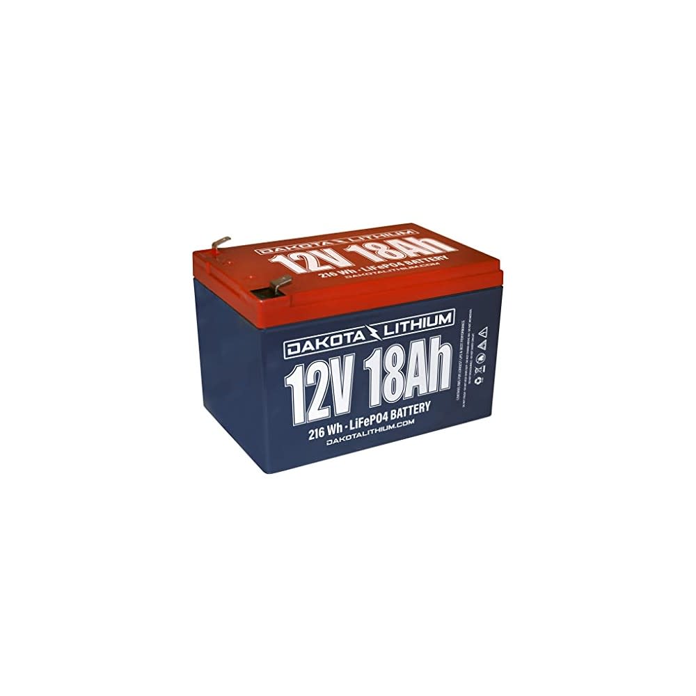 Dakota Lithium Battery 12V 18Ah LifePO4 - Flockneti
