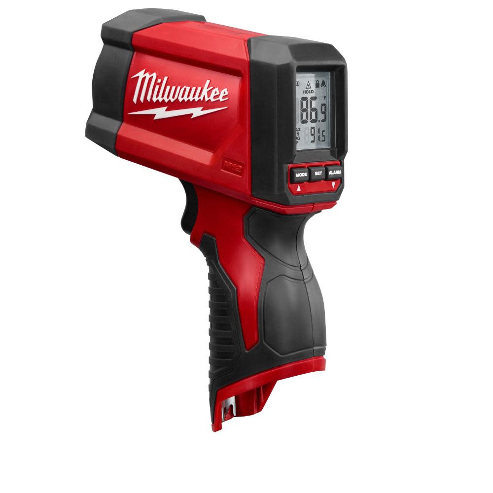 Milwaukee M12 12:1 Infrared Temp-Gun NIST - Flockneti