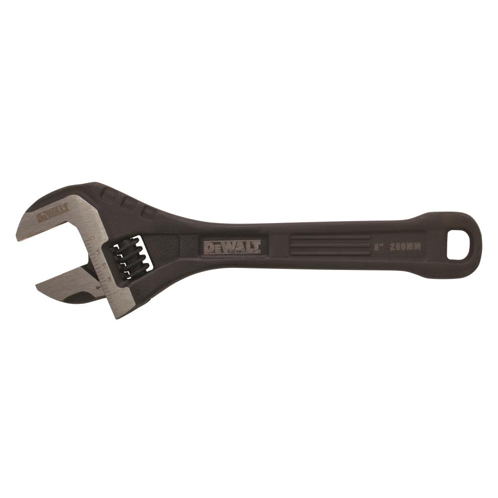 DEWALT 8 In. All-Steel Adjustable Wrench - Flockneti