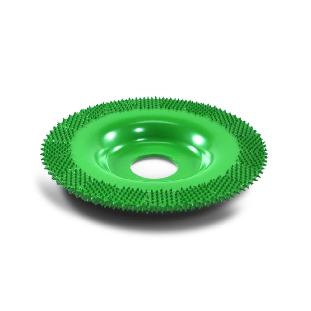 Saburrtooth 4″ Flat Face Grooving Disc Coarse Grit 7/8″ Bore - Flockneti