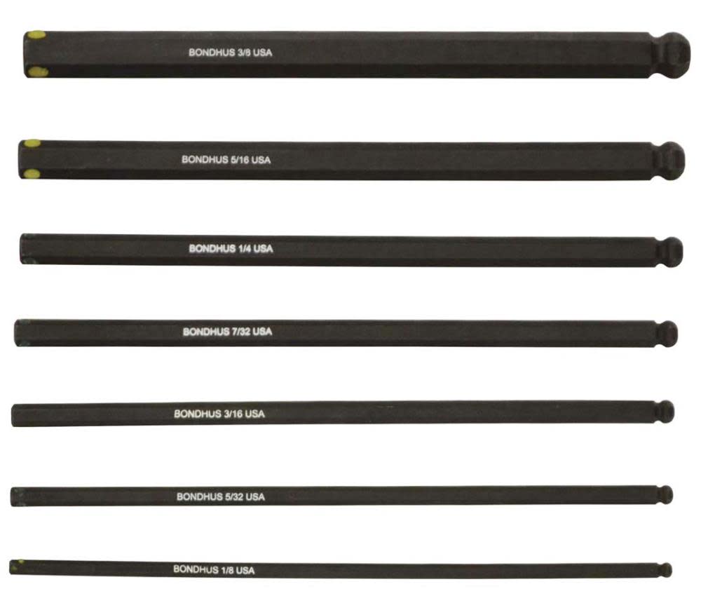 Bondhus 7pc Ball End Set - Flockneti