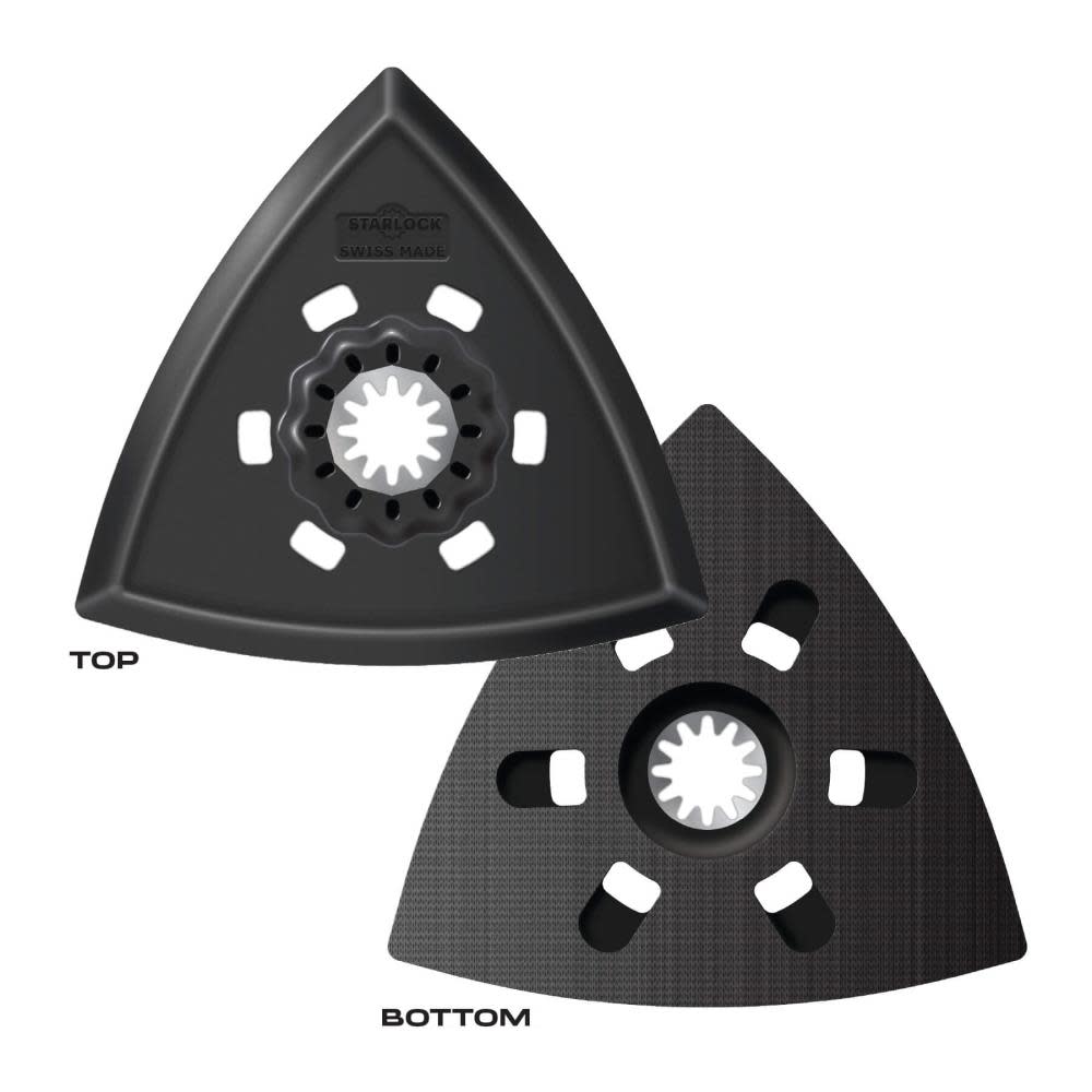 Imperial Blades Starlock 3 1/2″ Oscillating Triangle Sanding Pad 1pc - Flockneti