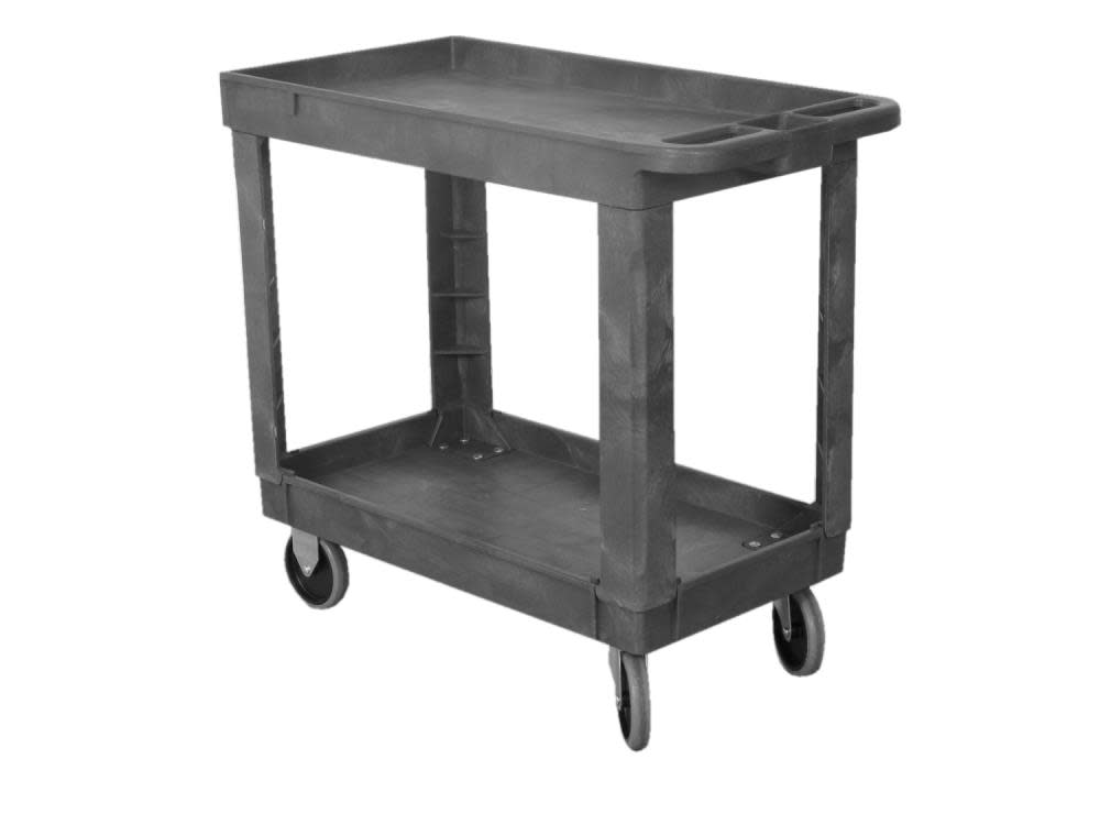 Wesco Industrial Economy Plastic Service Cart - Flockneti