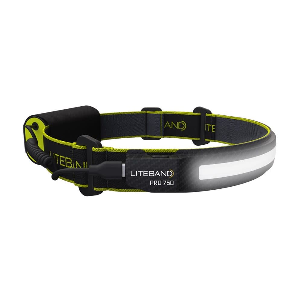 Liteband PRO 750 Lumens Headlamp LED Carbon Fiber Rechargeable - Flockneti