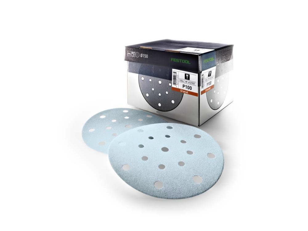 Festool Granat D125 5In P150 100X - Flockneti