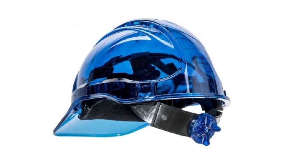 Portwest Peak View Ratchet Vented Hard Hat – Blue - Flockneti
