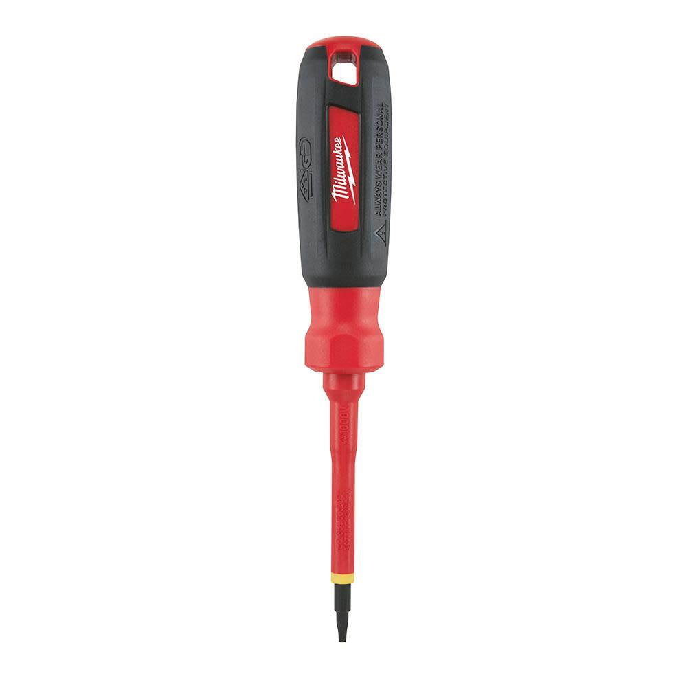 Milwaukee #1 Square 3 in. 1000V Insulated Screwdriver - Flockneti