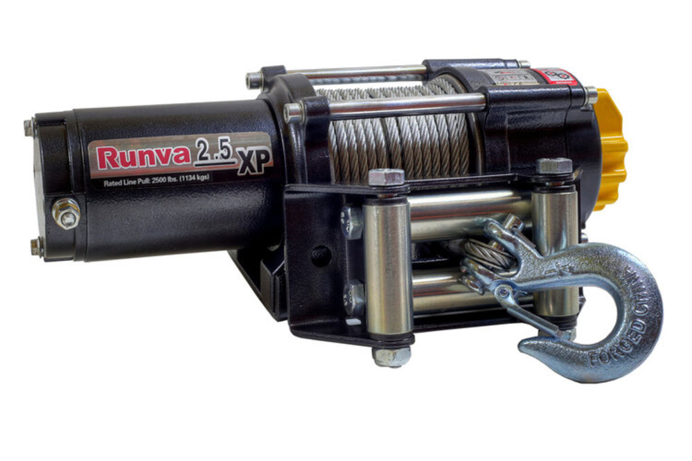 DK2 Runva ATV UTV Winch 12v 2500lb Expert Package - Flockneti