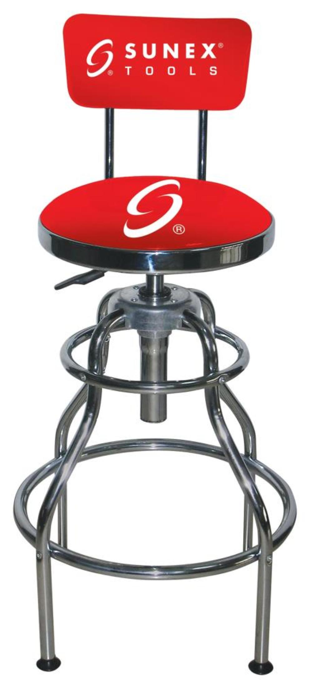 Sunex Hydraulic Shop Stool - Flockneti