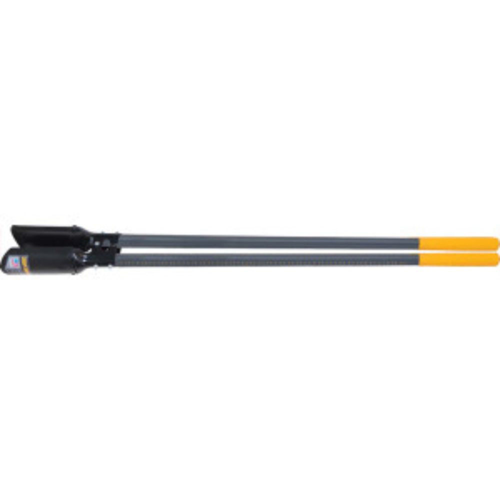 True Temper 58.5 in. Post Hole Digger with Ruler and Fiberglass Handle - Flockneti