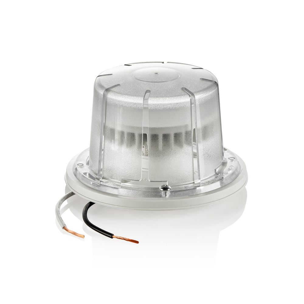 Leviton 10W 120VAC 60HZ White LED Ceiling Keyless Lampholder - Flockneti