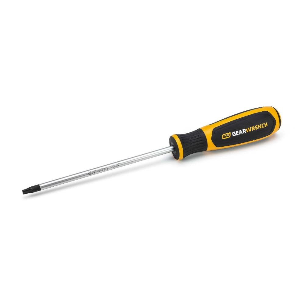 GEARWRENCH T25 x 6″ Torx Dual Material Screwdriver - Flockneti