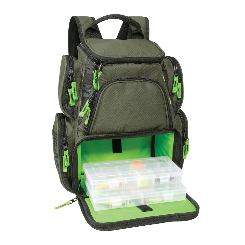 CLC Multi Tackle Small Backpack with Two #3500 Trays - Flockneti