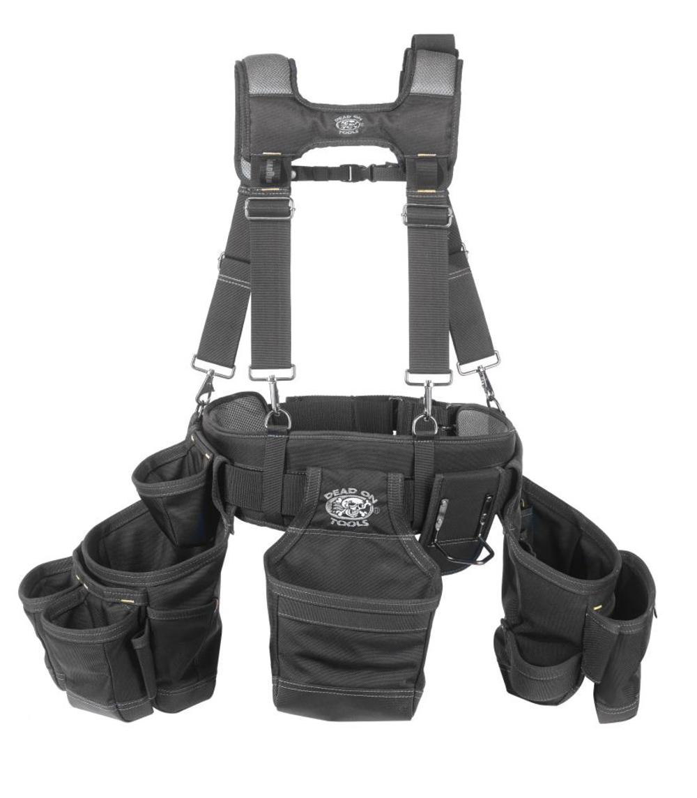 Dead On Ballistic Framers Tool Belt with Suspenders - Flockneti