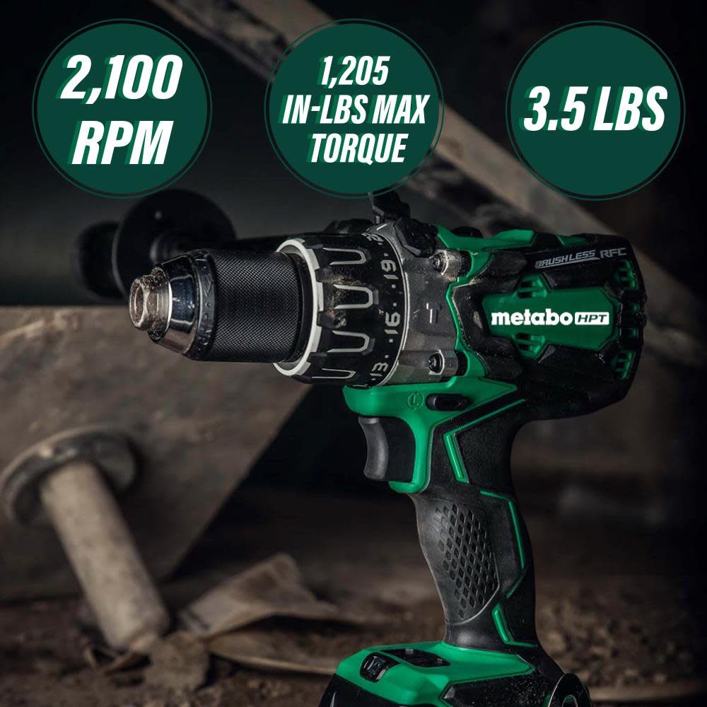 Metabo HPT 18V Hammer Drill Bare Tool - Flockneti