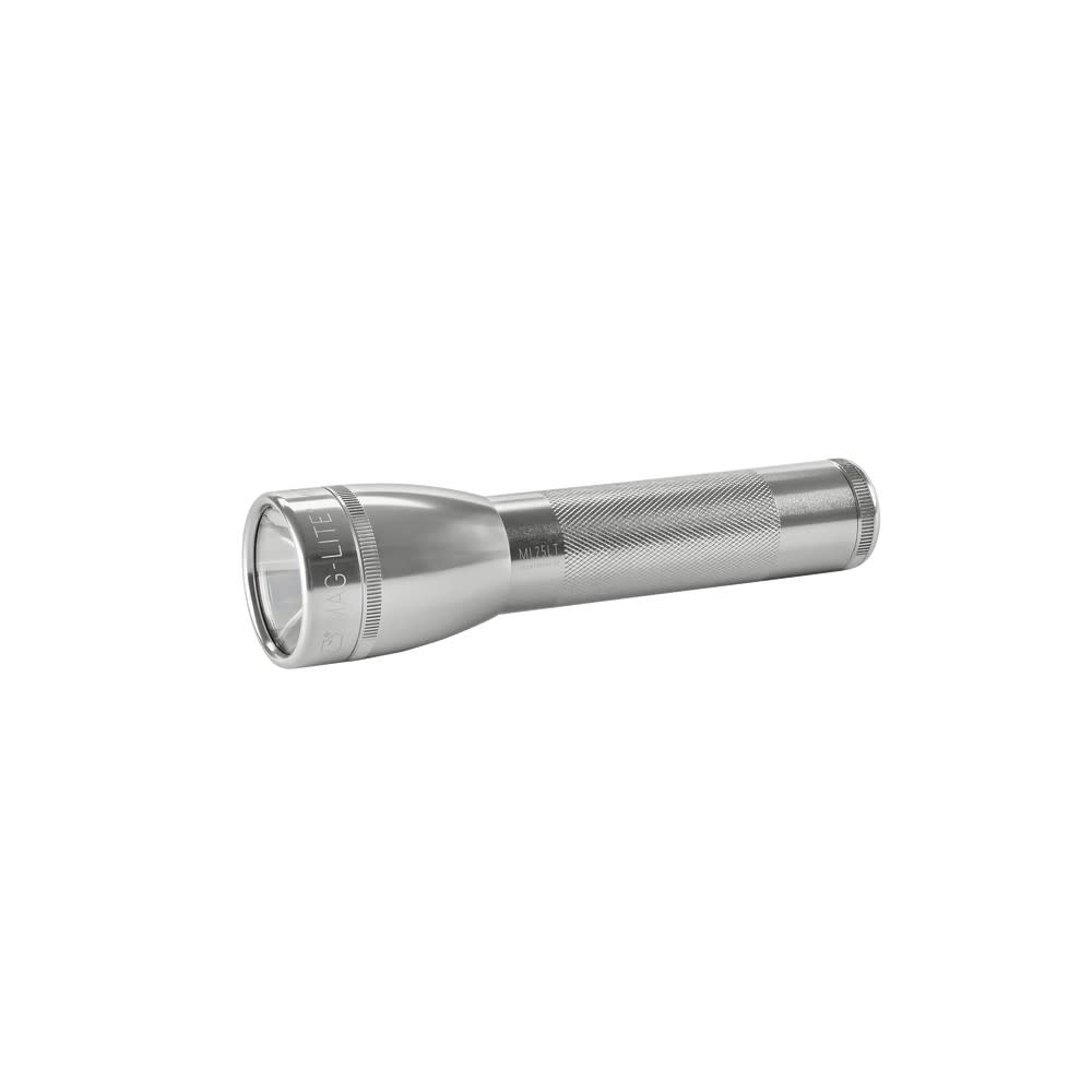 Maglite Flashlight ML25LT 192 Lumens Silver LED 2 Cell C - Flockneti