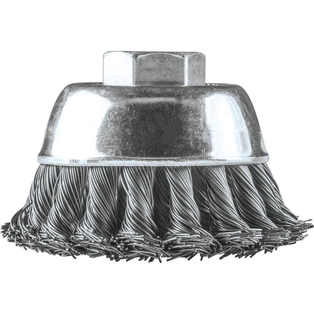 Makita 2-3/4″ Knot Wire Cup Brush 5/8″-11 - Flockneti