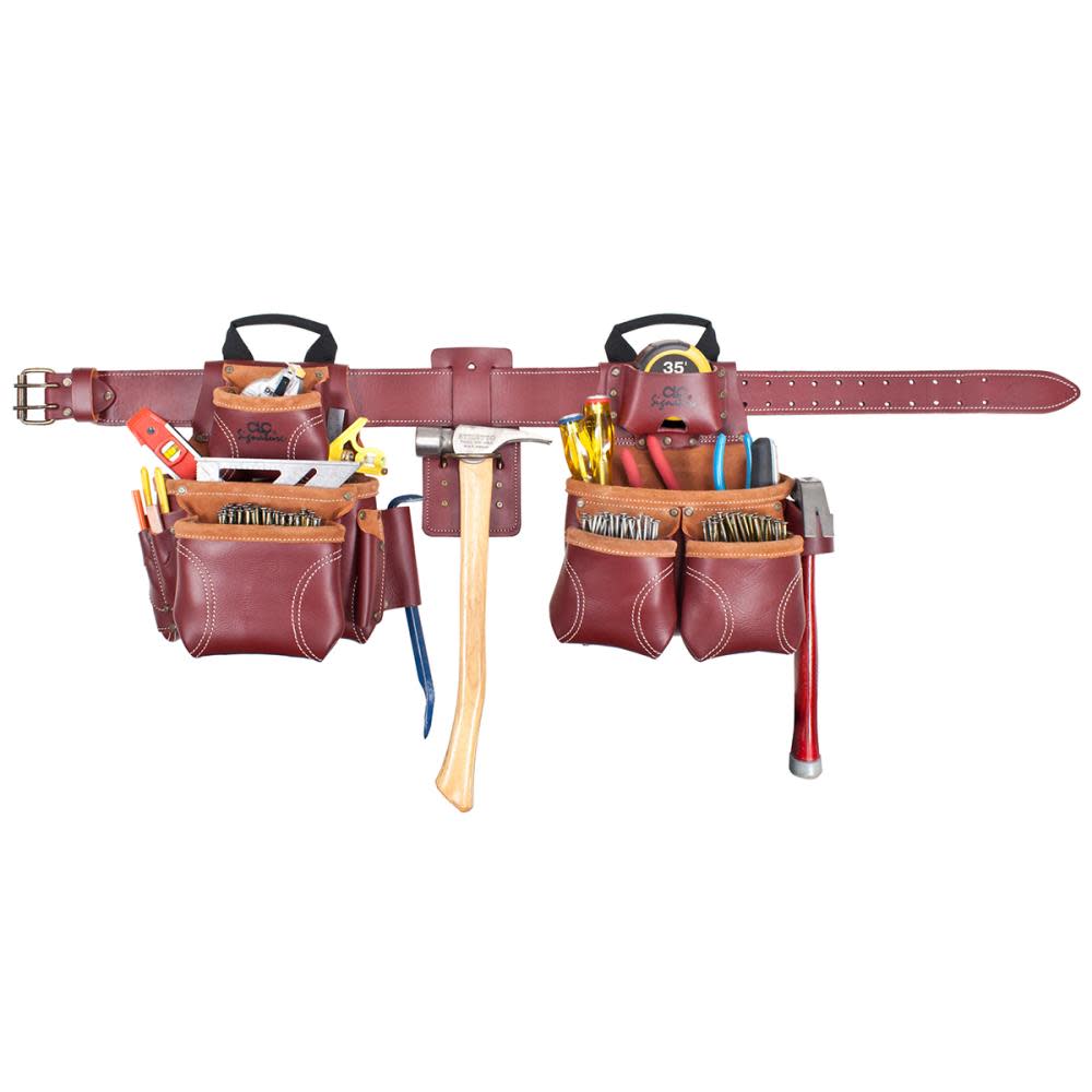 CLC 18 Pocket Pro Framers Leather Combo System XL - Flockneti