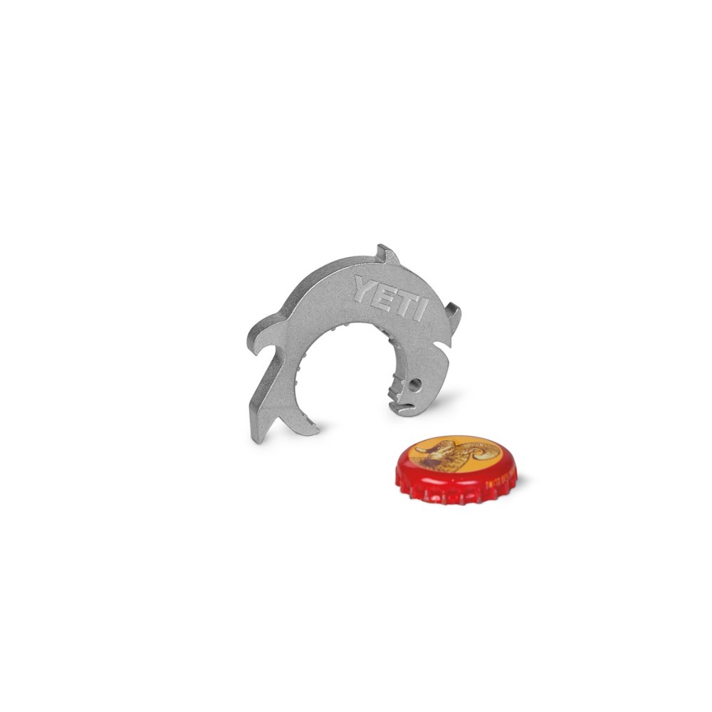 Yeti Forged Stainless Steel Tarpon Beverage Entry Tool - Flockneti