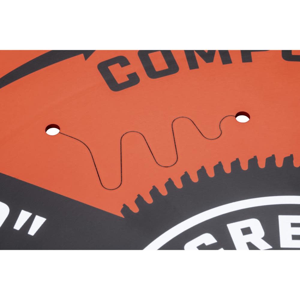 Crescent Circular Saw Blade 12″ x 84 Tooth Composite Decking - Flockneti