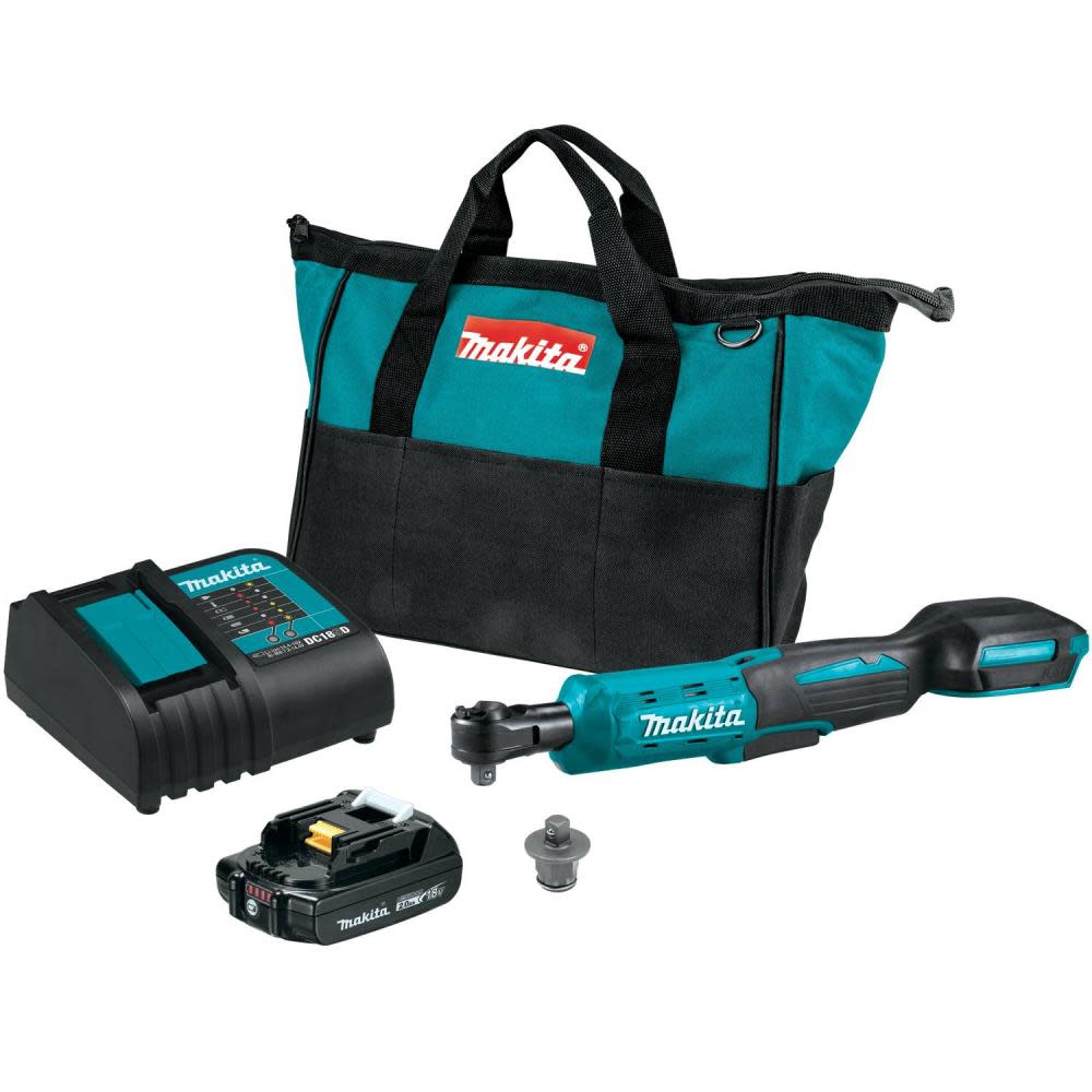 Makita 18V LXT 3/8″ / 1/4″ Sq Drive Ratchet Kit - Flockneti