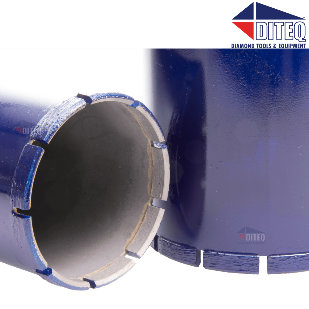 Diteq C-43 2.5 inch Prestressed / Asphalt Core Bits - Flockneti